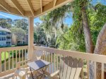 Private Deck at 2388 Lighthouse Tennis Villa